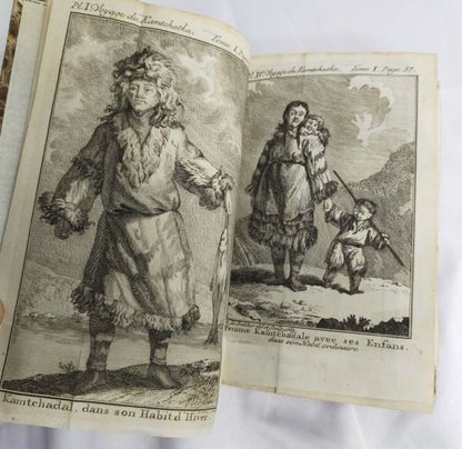 1770 Histoire Et Description Du Kamtchatka 2 Vols