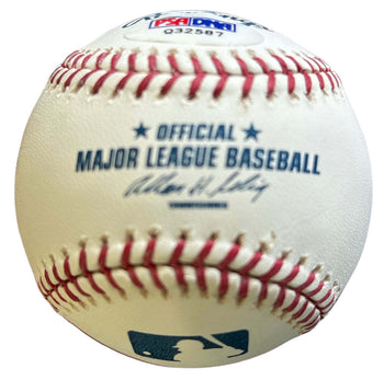 Doug Harvey Autographed Official Major League Baseball (Psa)