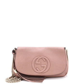 Gucci Soho Chain Crossbody Bag Leather Medium