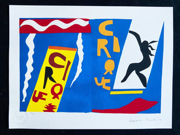 Henri Matisse Lithograph 175Ex Jazz Numbered Signed Op Stamped Certified