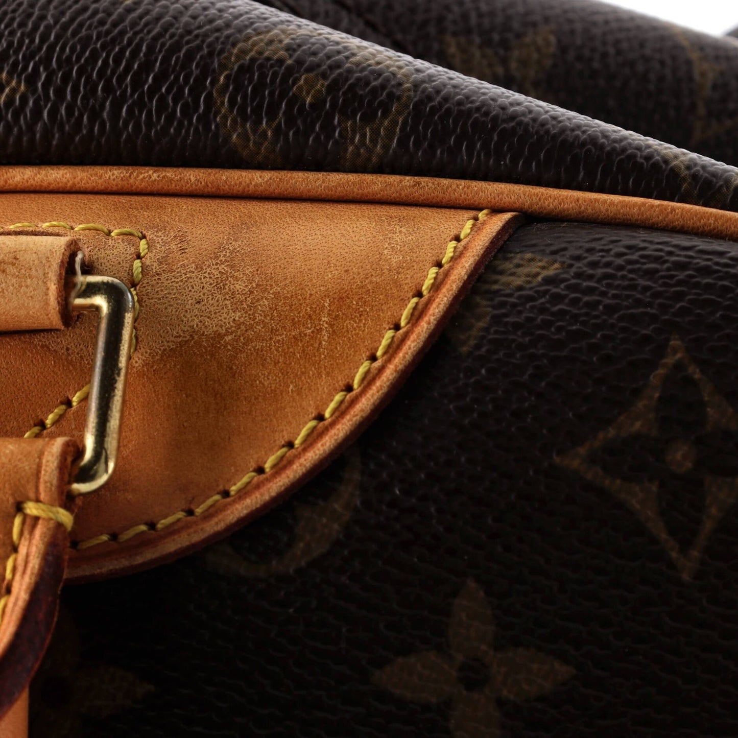 Louis Vuitton Deauville Handbag Monogram Canvas