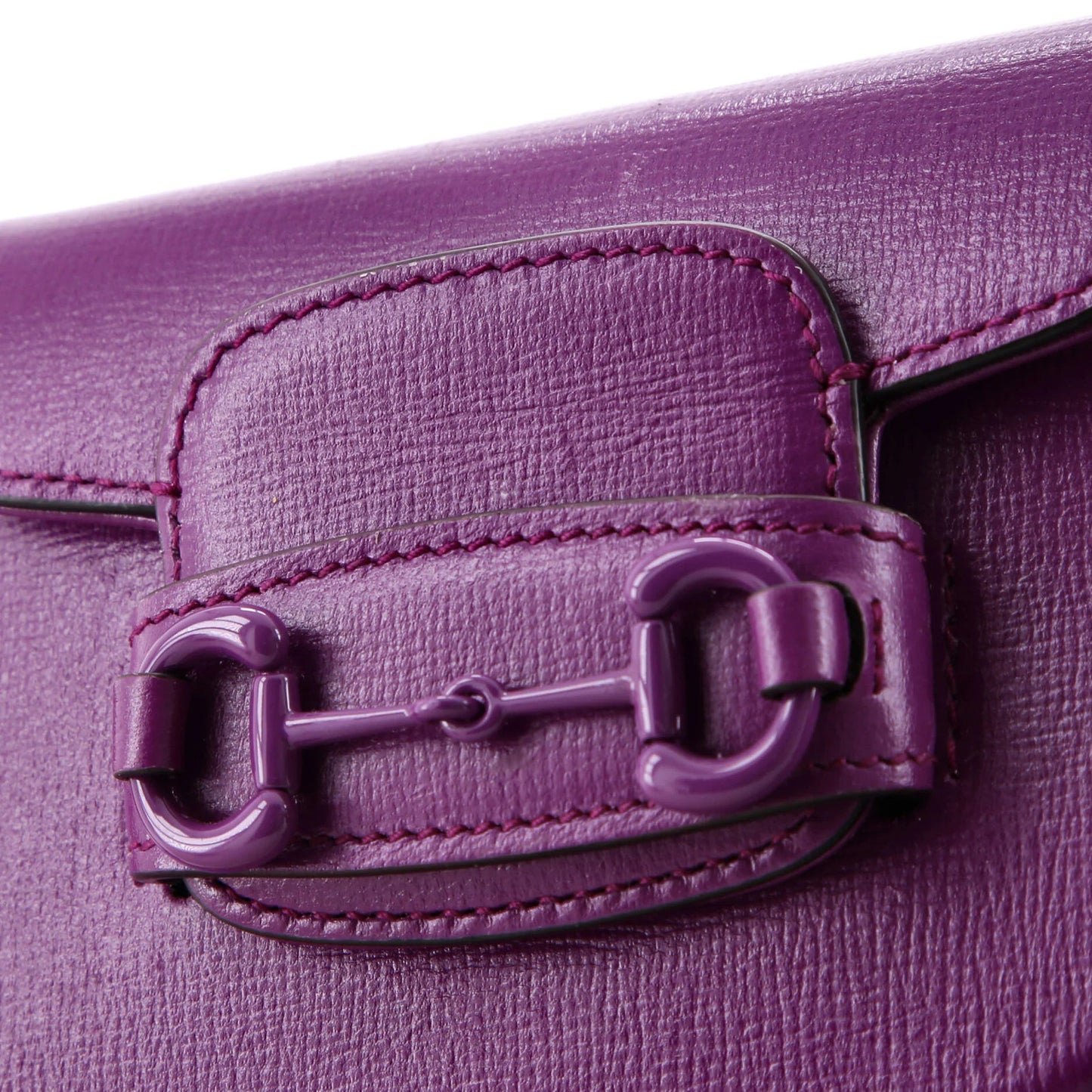 Gucci Horsebit 1955 Shoulder Bag Leather Super Mini