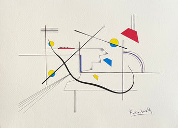 Wassily Kandinsky Lithograph 1962 Mourlot - Josef Albers Donald Judd