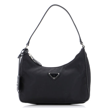 Prada Re-Edition 2005 Hobo Tessuto With Saffiano Leather Mini