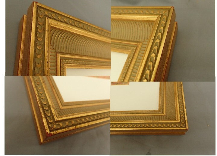 Landscape Rodolphe Planquette Signed Pastel on paper Painting Framed Mountain