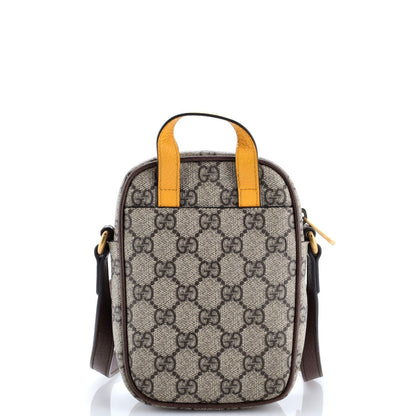 Mini Gucci Neo Vintage Top Handle Crossbody Bag GG Coated Canvas