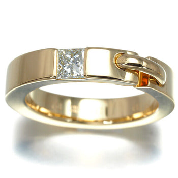 Chaumet Ring Liens Evidence Princess-Cut Diamond Us5-5.25 18K Yg