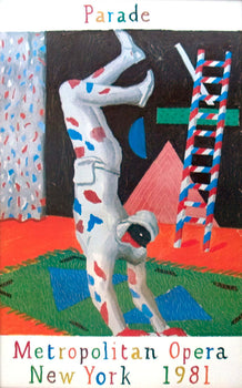 David Hockney Harlequin From Parade 