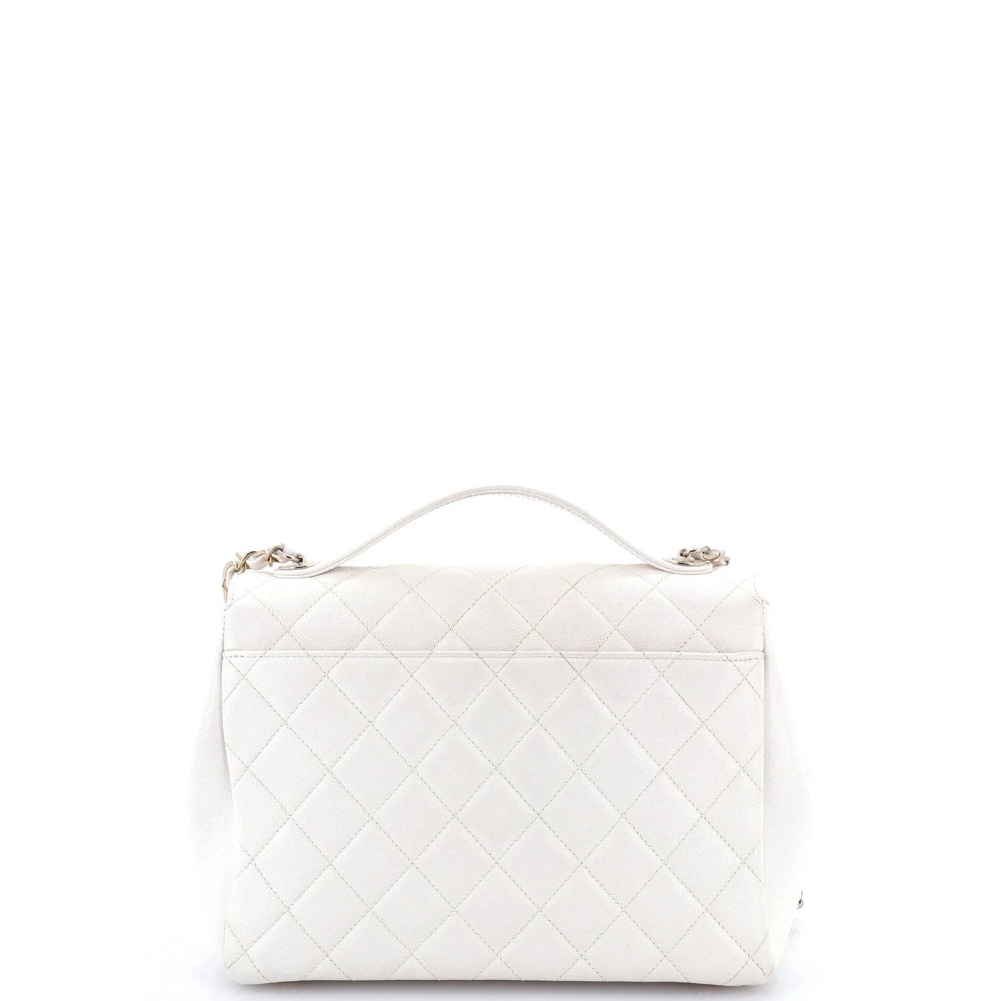 Chanel Business Affinity Flap Bag Quilted Caviar Large