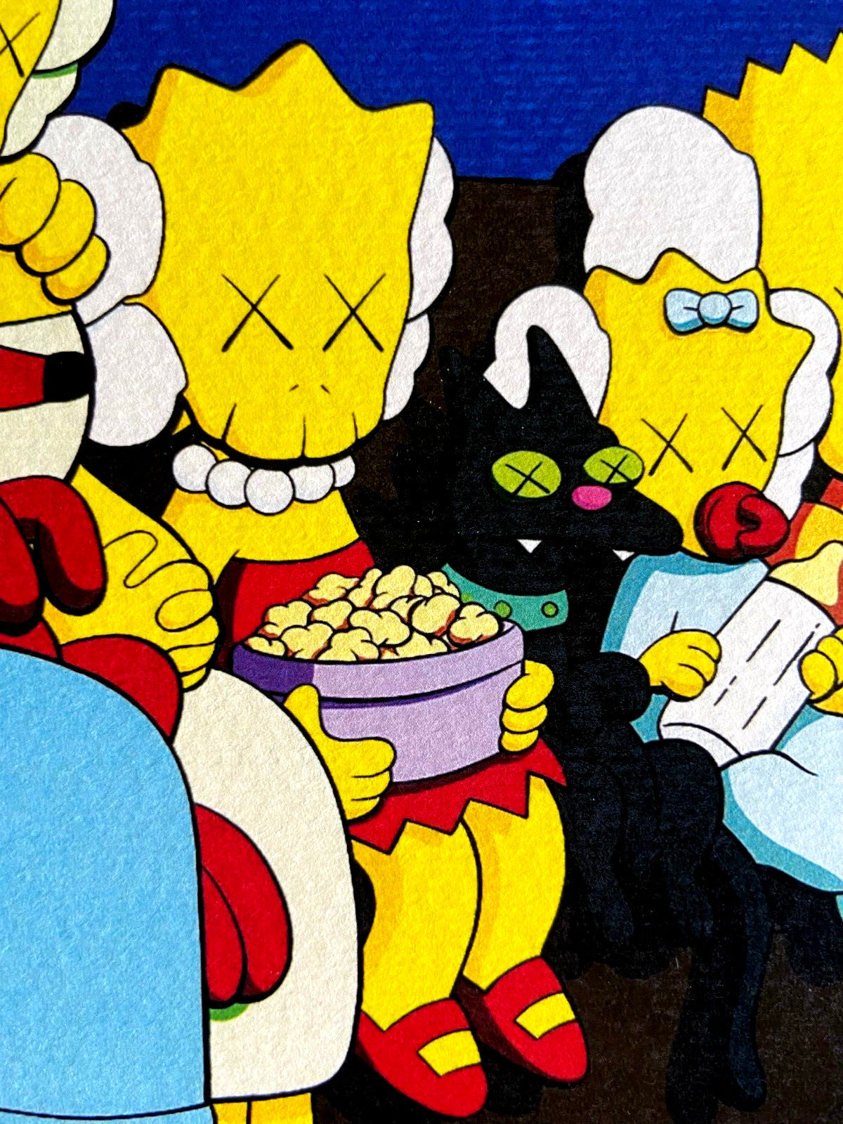 Kaws Lithograph Mori Art Museum Coa Numbered 200 Ex