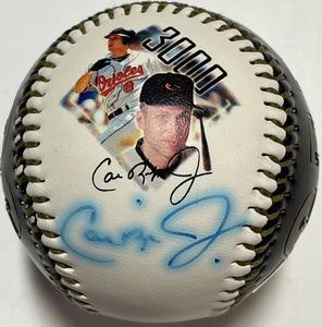 Cal Ripken Jr Autographed 3000 Hit Commemorative Photo Baseball