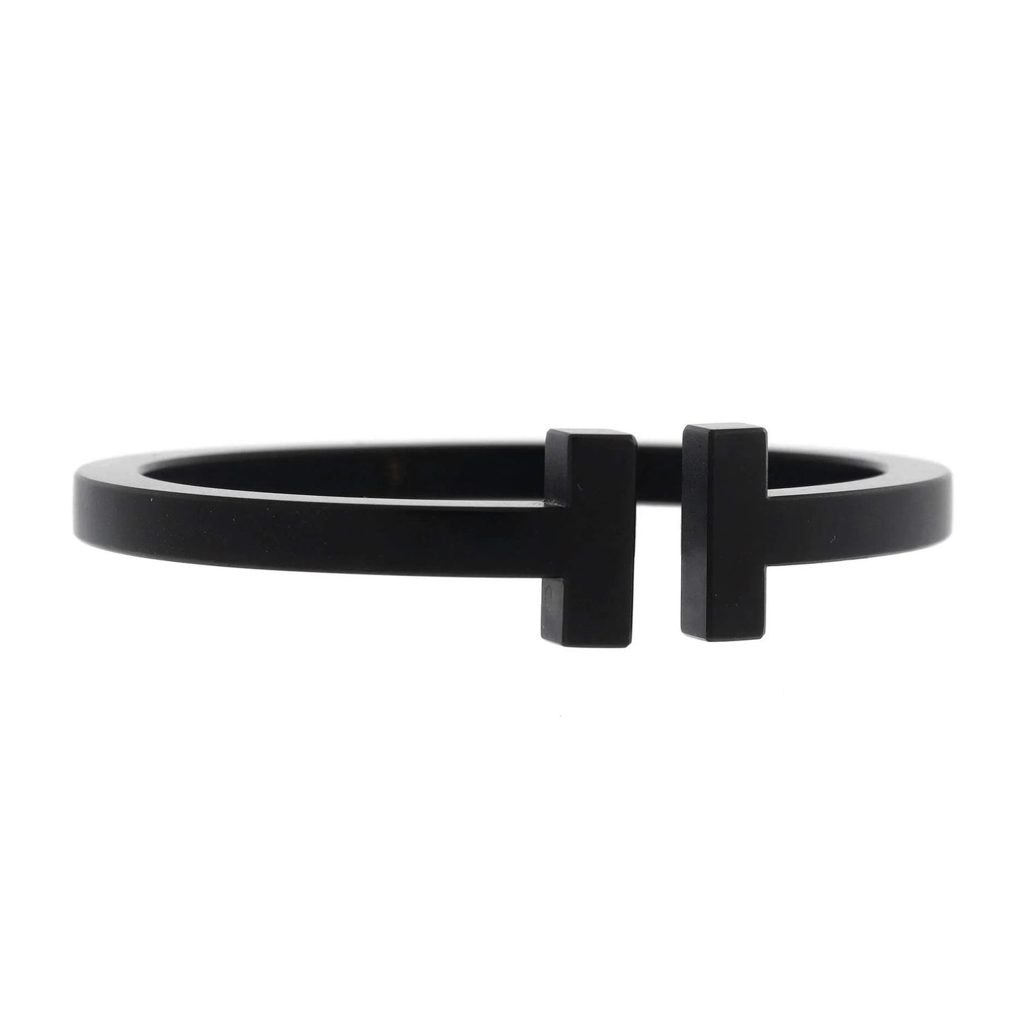 Tiffany & Co. T Square Bracelet Black Coated Steel