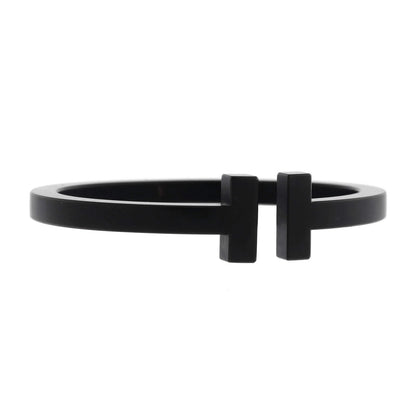 Tiffany & Co. T Square Bracelet Black Coated Steel