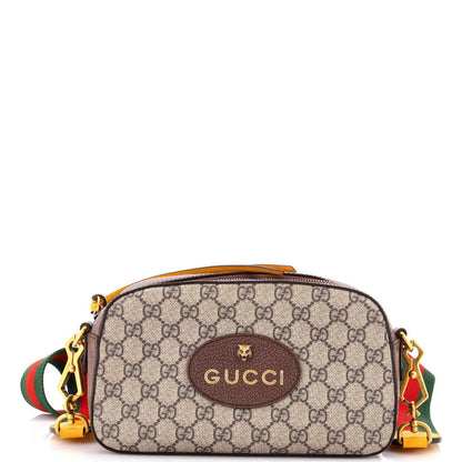 Gucci Neo Vintage Camera Messenger Bag Gg Coated Canvas