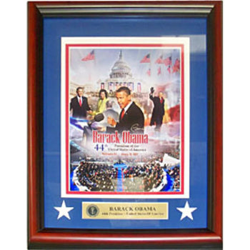 Barack Obama Unsigned 8X10 Collage Photo
