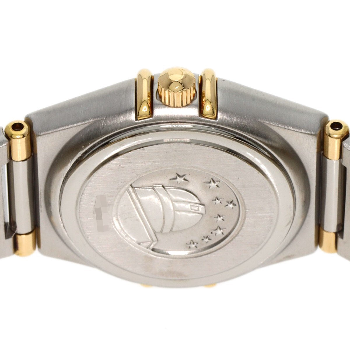 Omega Constellation Mini Bezel Diamond Watches 1367.10 Stainless