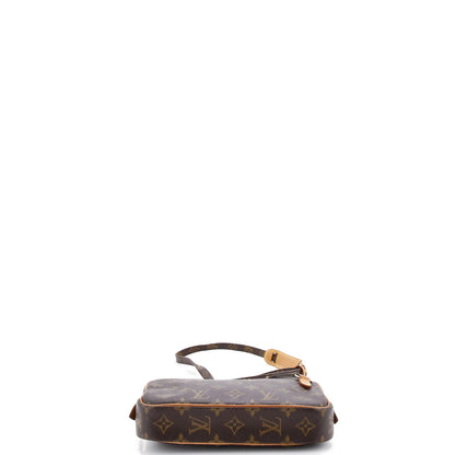 Louis Vuitton Pochette Marly Bandouliere Bag Monogram Canvas