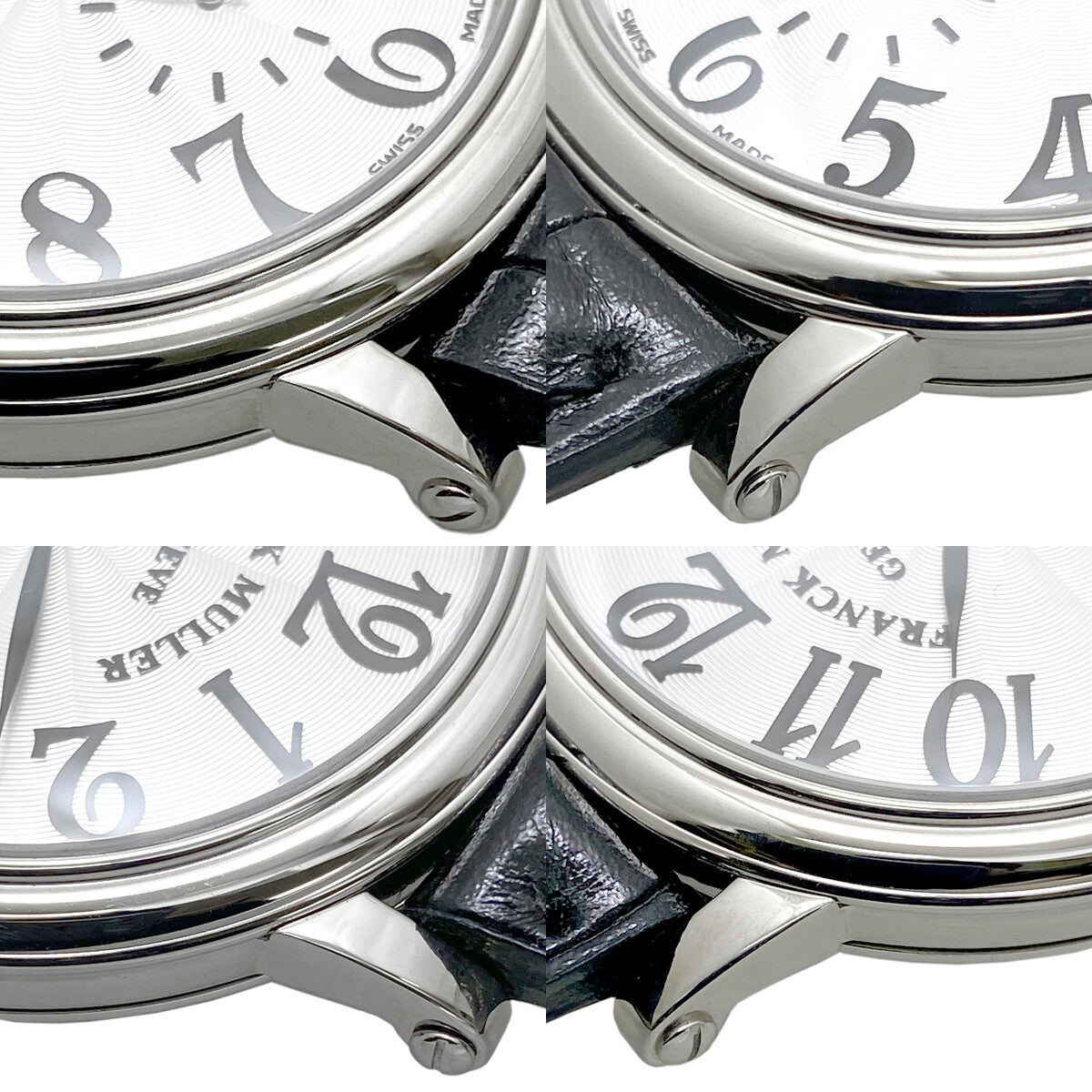 Franck Muller Round 7421 B S6 Guilloche Dial Silver Dial Watch Men