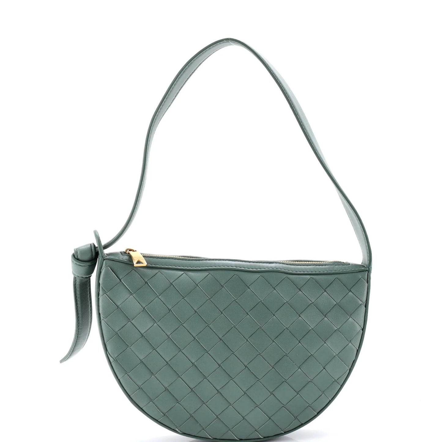 Bottega Veneta Sunrise Shoulder Bag Intrecciato Leather Mini