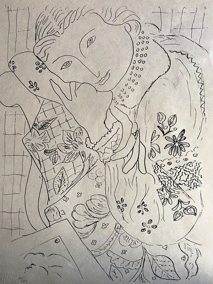 Henri-Matisse Lithograph Coa Hand Signed Numbered In Pencil Collection