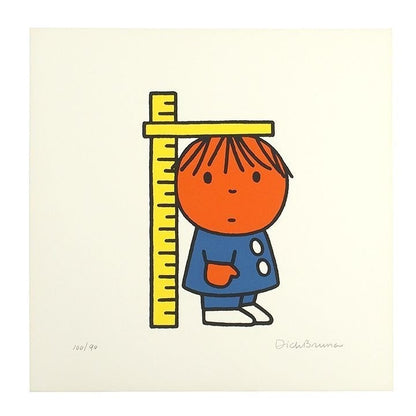 Dick Bruna Signed Silkscreen "Scale" 1991 Limited Edition 96/100 Miffy Artist