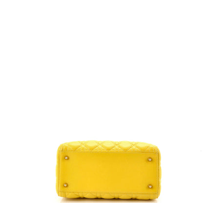 Christian Dior Lady Dior Bag Cannage Quilt Lambskin Medium
