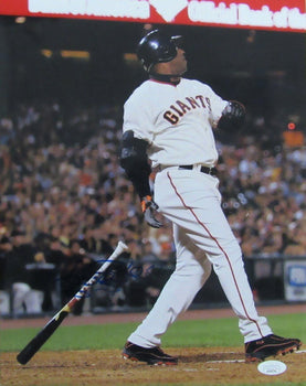 Barry Bonds Autographed 11X14 Photo San Francisco Giants Jsa