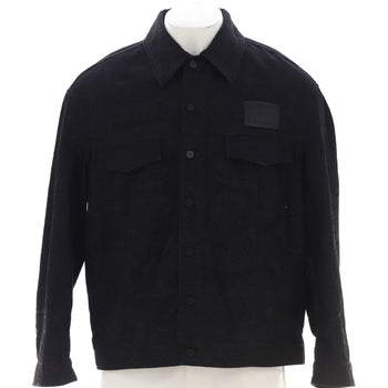 Fendi X Versace Fendace Men'S Button Up Jacket Denim