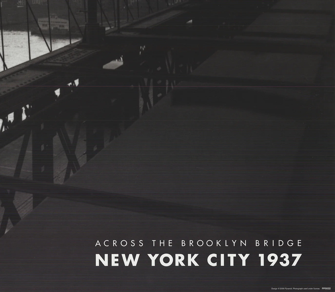 Artist Unknown Across The Brooklyn Bridge, " Offset Lithograph 20