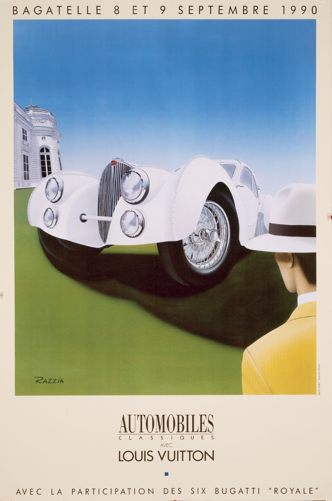 Bagatelle 1990 Razzia Louis Vuitton Original Vintage French Poster