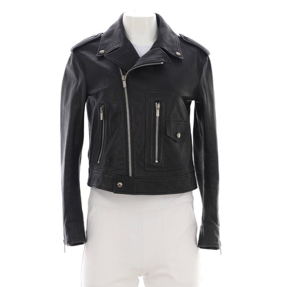 Christian Dior Women'S 30 Montaigne Biker Jacket Leather