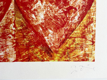 Jim Dine Lithograph Coa Signed Op Limited Edition Numbered 175 Ex