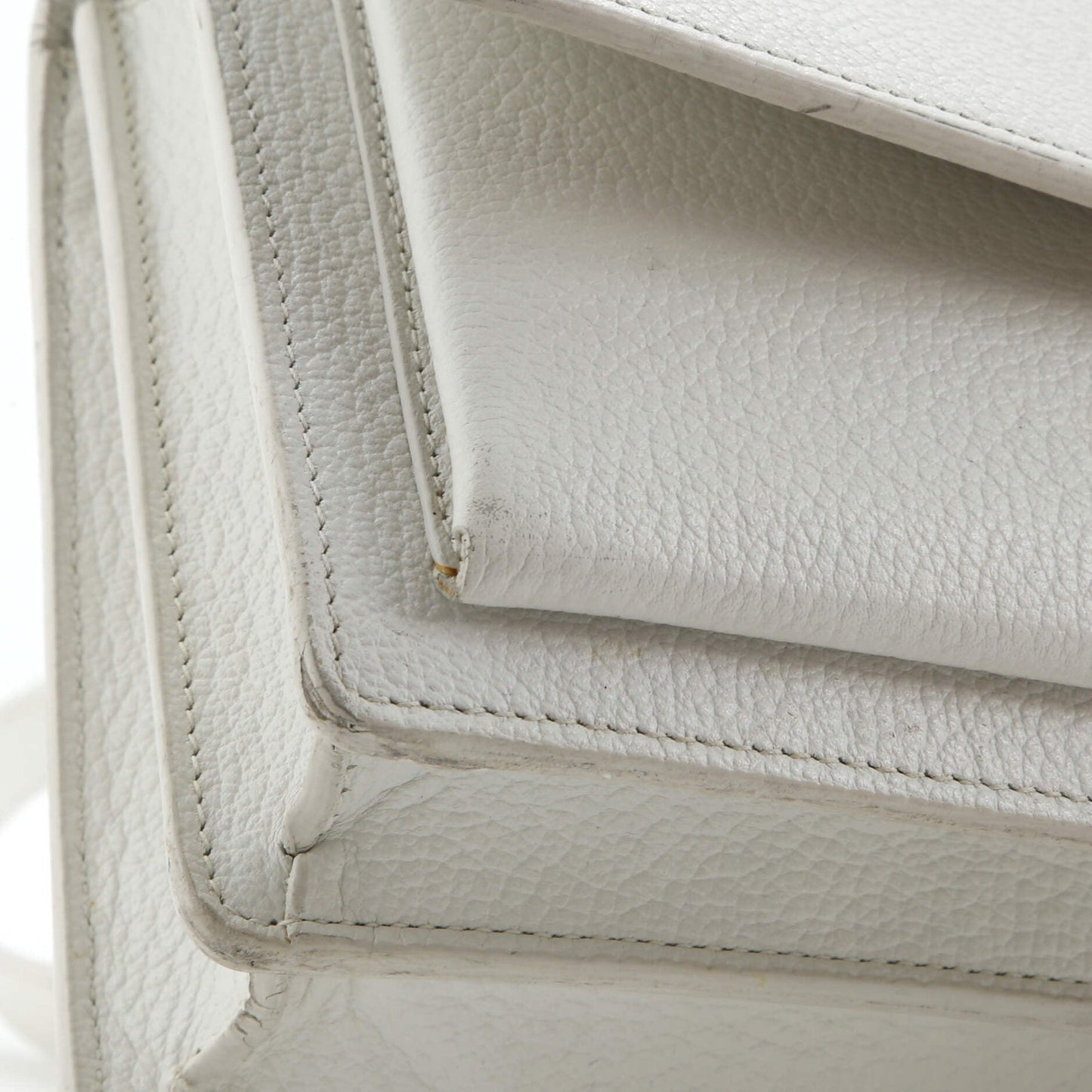 Saint Laurent Sunset Satchel Leather Medium