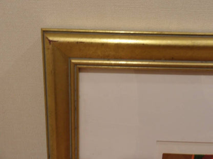 Marcel Mouly "Sunset Landscape" Original Hand-Signed Lithograph 193/200 Framed