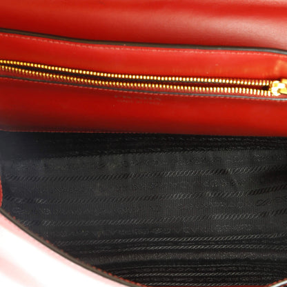 Medium Prada Cahier Convertible Shoulder Bag City Calf and Saffiano