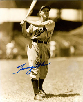 Tommy Holmes Autographed 8X10 Photo