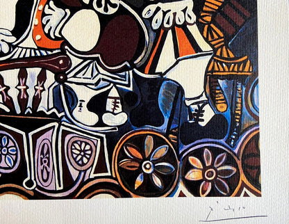 Pablo Picasso Lithograph' Claude & Paloma' Coa Signed Numbered Limited