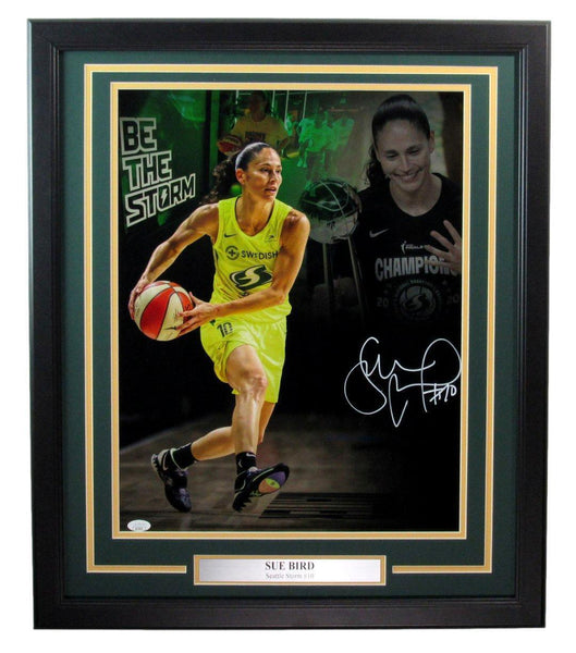 Sue Bird Autographed 16X20 Photo Seattle Storm