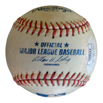 Pedro Martinez Hof Autographed/Inscribed Oml Baseball Boston Red Sox Jsa 180365