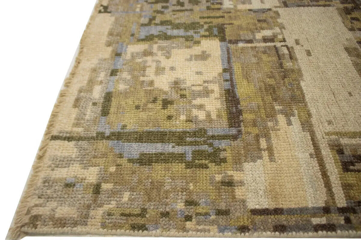 Contemporary Modern Rug Abstract Design Living &