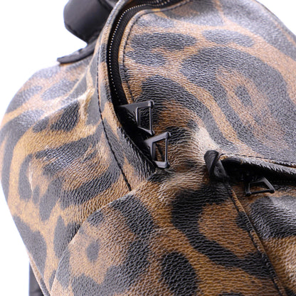 Louis Vuitton Palm Springs Backpack Wild Animal Print Canvas Pm