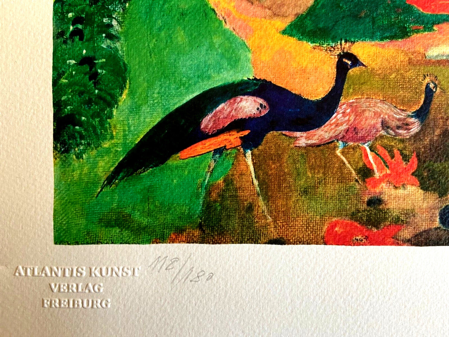 Paul Gauguin Lithograph Coa Original Hand-Numbered Signed Czanne Signac