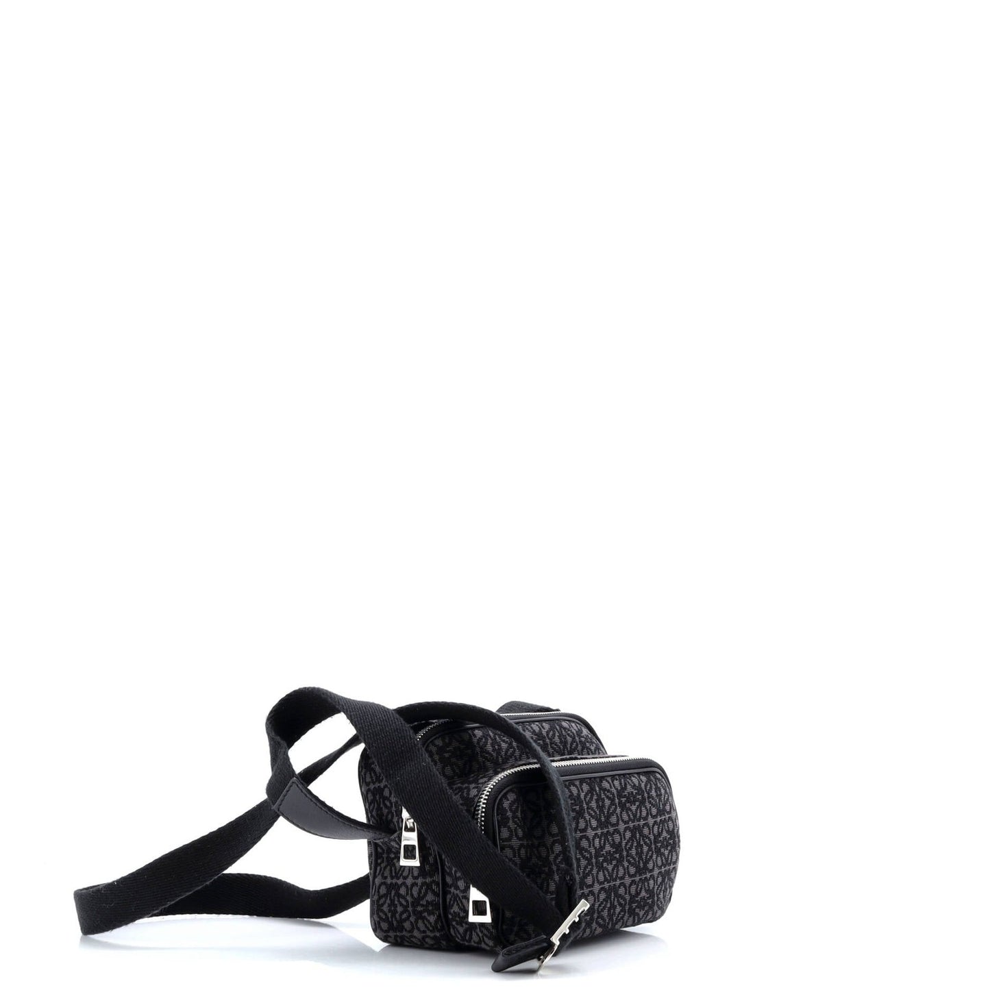 Loewe Front Pocket Camera Bag Anagram Canvas Mini