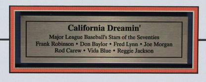 California Dreamin' Mlb Mvps Multi-Signed Framed