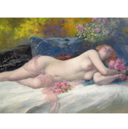 Albert Joseph Penot Signed Original Painting Oil