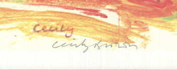 Cecily Brown American Dance Festival Signed 