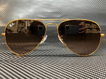 RAY BAN RB3025 9001A5 Bronze Aviator 58 mm Unisex