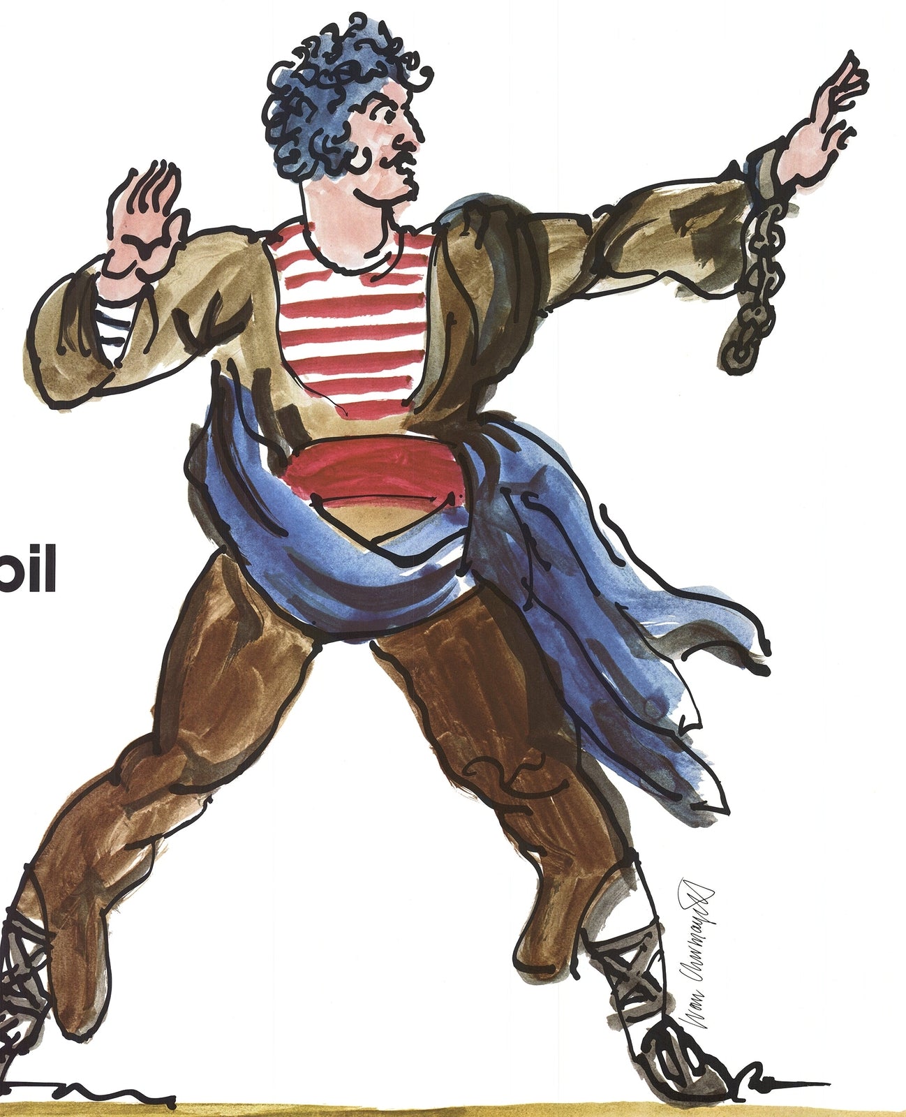 Ivan Chermayeff Kean " Offset Lithograph Contemporary