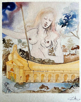Salvador Dal, Lithograph Hand