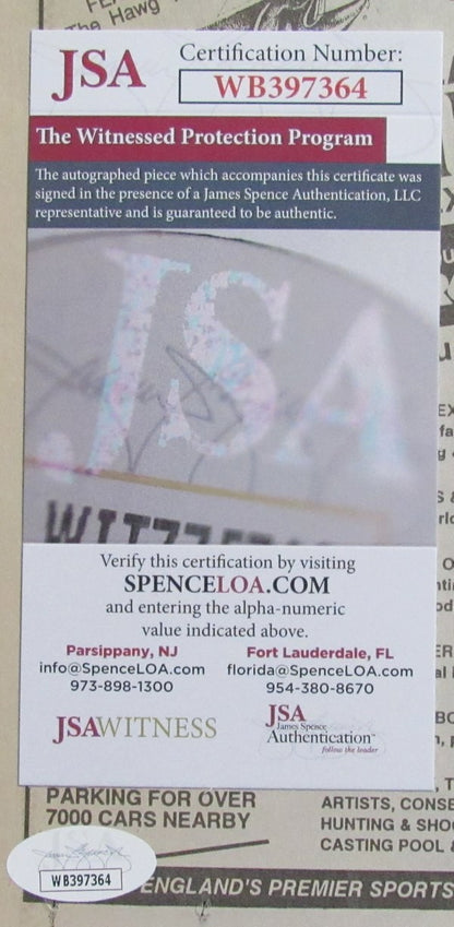 Larry Bird Hof Signed/Auto 2/5/1993 The Boston Globe Boston Celtics Jsa 189313